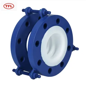 PTFE HDPE PP PE Lined Carbon Steel Wear-Resistant Pipe With Flange thumbnail-1