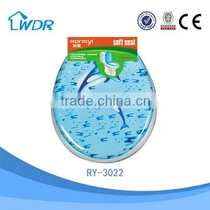 Practical Design Soft Decorative PVC Colorful Sanitary Toilet Mat thumbnail-5