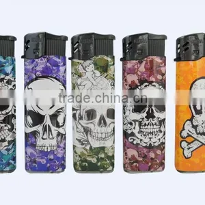 Wholesale Cheap Plastic Material Wrap Paper Electronic Cigar Lighter thumbnail-3