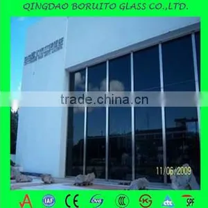Clear Tinted Reflective Glass in Construction thumbnail-2