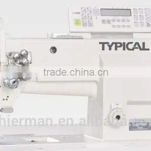 Typical GC20606-D2T3 One or Two Needle Compound Feed Auto-trimming Lockstitch Industrial Sewing Machine thumbnail-1