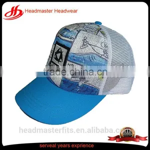 Custom Print Cheap Baseball Hats From China Colorful Mesh Hat Trucker Hats thumbnail-1