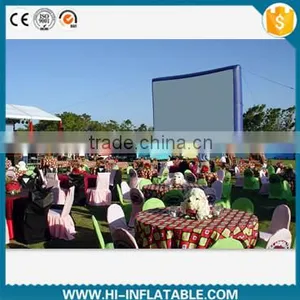 Customized Outdoor Inflatable Movie Screen, Inflatable Projection Screen for Wedding thumbnail-1