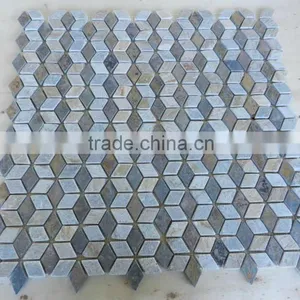 Cheap Colored Marble Mosaic Swimming Pool Tile thumbnail-1