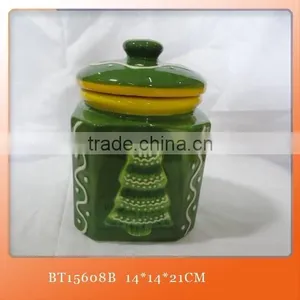 Ceramic Cookie Jar for Christmas thumbnail-1