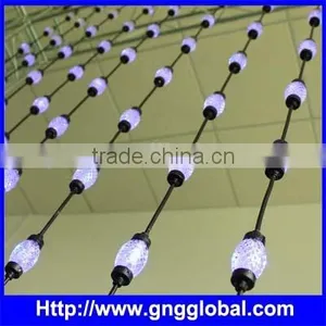 Madrix 3D Effect Curtain Screen for Decoration in Wine Bar and KTV 3d Roung Ball Stripe Screen thumbnail-1