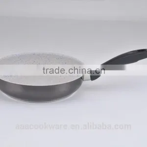 2015 New Arrival Guangdong Quality Hard Anodized Aluminium Frying Pan With Marble Coating Inside For Wholesale thumbnail-1