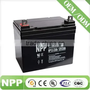 12v33ah Deep Cycle Solar Battery thumbnail-1