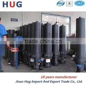 Manufacturer,HYVA FC196-4-05060 Telescopic Hydraulic Cylinder for Dump Truck thumbnail-1