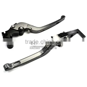 BJ-LS-008 Special Design 3D Long CNC Folding Motorcycle Hand Brake and Clutch Lever for Yamaha YZF R25 thumbnail-4