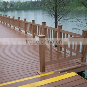 Best-selling Europe Standard Wood Plastic Composite Garden Railing thumbnail-1