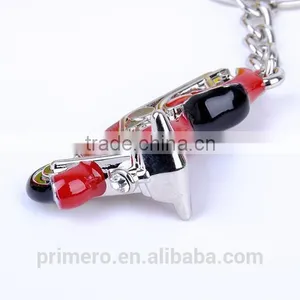 Cheap Hot Sale 3D Simulation Model Motorcycle Metal Key Chain Keyring Jewelry thumbnail-6