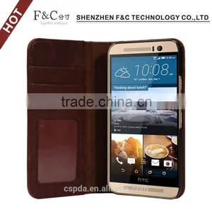 Retro and Vintage Flip Open Book Leather Case Cover for HTC One M9,for HTC One M9 Stand Case thumbnail-3