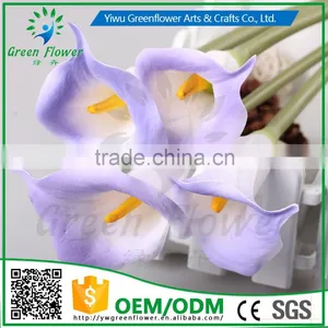 2016 M Calla Lily Artificial Flowers Real Touch Home Decorative Flowers Wreaths Flowers Gift for Wedding Party Decoration thumbnail-3