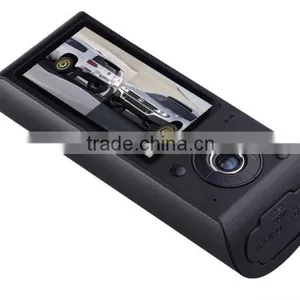 2.7 Inch Dual Cameras + 140 Degree Super Wide Angle +1080P Car Audio+IR+GPS X3000 thumbnail-1