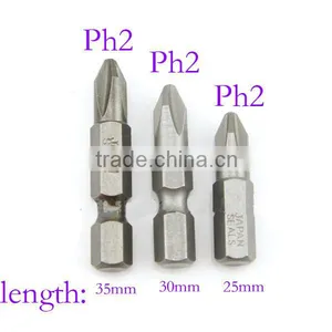 10Set 1/4 Inch Hex Shank Magnetic Phillips Cross Screwdriver Bits Electric Screwdriver Head(3pcs/set) AR-66 thumbnail-2
