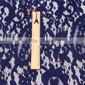Great Design With Competitive Price Knitting Polished Heavy Cotton Nylon Lace Fabric for Evening Long Dresses thumbnail-3