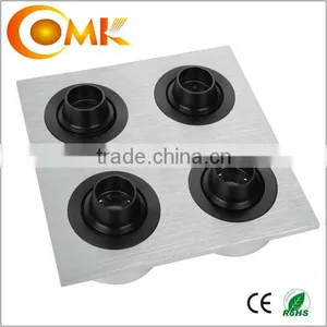 4 Heads Aluminum High Power Led Down Light thumbnail-1
