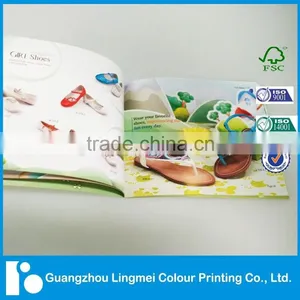 China Cheap A5 Brochure Printing Custom Saddle Stitching Booklet Printing thumbnail-4