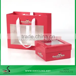 Sinicline Newest Custom Paper Bag for Gift/present Packing thumbnail-3