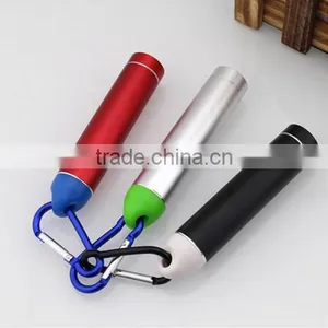 Portable Carabiner Aluminum Hook Power Bank 2200mAh 2600mah 2800mah Quality Choice thumbnail-1