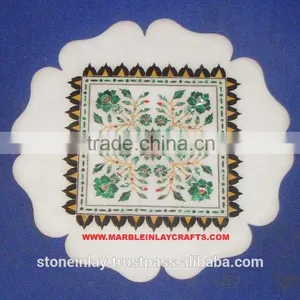 Home Decorative Marble Inlay Plate thumbnail-1