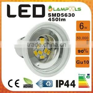 10pcs SMD 5630 5W GU10 Ceramic LED Spot Light Bulb thumbnail-1