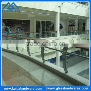 Glass Railing System With Stainless Steel Balustrade thumbnail-2