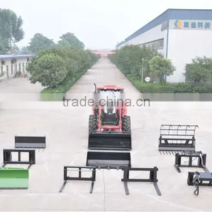 Top Manufacturer ! 4 in 1 Bucket TZ10D for Foton 824 Tractor,80 -100 hp Foton Tractors thumbnail-3