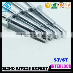 BUTTON HEAD STRUCTURAL INTER-LOCK RIVETS thumbnail-1