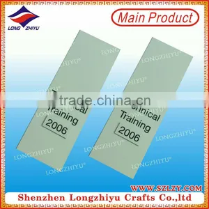 Personalized Blank Nameplate,zinc Alloy Metal Emblem Label With 3M Adhesive,custom Cheap Nameplate thumbnail-1