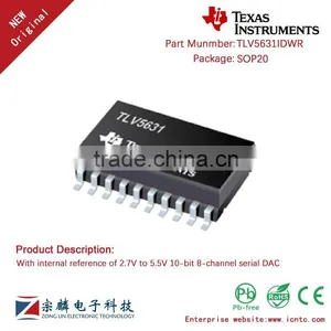 Genuine Original TLV5631IDWR SOP20 TLV5631 DAC thumbnail-1