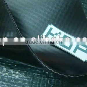 Airtight Coated Tarpaulin 1000x1000D 2200g Black thumbnail-1