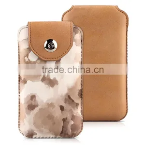 Universal Soft PU Smart Phone Pouch Bag thumbnail-1