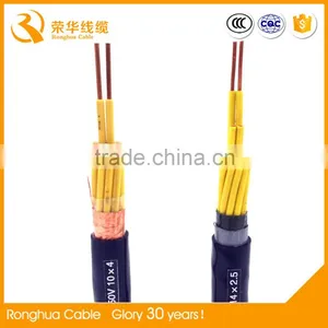 Tinned Copper Tape Double Shielded Braided Awm Wires Control Cable thumbnail-5