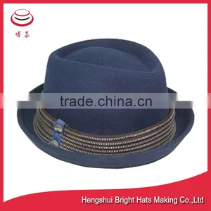 2016 New Style Wool Felt Pork Pie Hat thumbnail-1