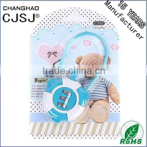 CJSJ Hot Sale Cable Padlock CR-839 Combination Digital Combination Padlock thumbnail-4