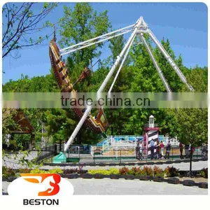 Entertainment Amusement Park Portable Pirate Ship Rides With Trailer thumbnail-5