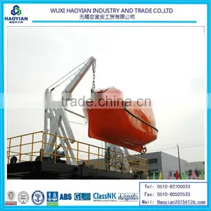 HMD85 Gravity Luffing Arm Type Davit thumbnail-1