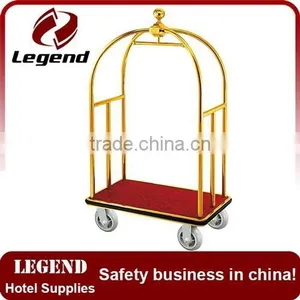 Hotel Used Birdcage Trolley Luggage Carts With Wheels thumbnail-5
