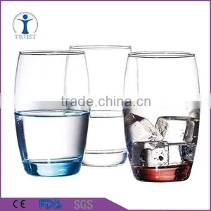 Oval Glass Juice Cup Yogurt Mousse Cup Office Home New Water Glass thumbnail-5