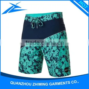 Long Lycra Neoprene Swim Shorts Beach Printed Swimming Pants For Man thumbnail-1