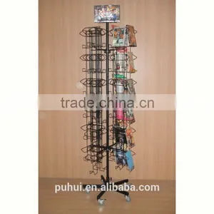 Qualified Metal Revolving Floor Card Stand From China thumbnail-4