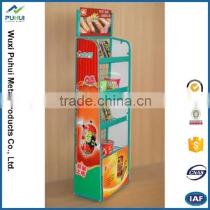 Hot Sale Floor Wire Shelving Racks Standing thumbnail-3