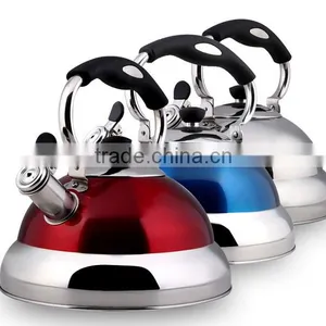 Highest Quality Stainless Steel Whistling Tea Kettle 4litre Great Gift Idea thumbnail-2