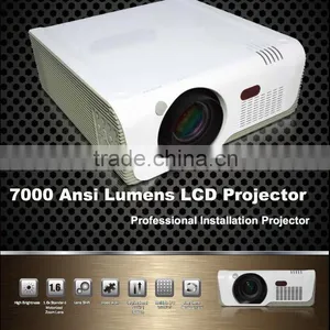 Brightness 7000 Lumens XGA 3xlcd Technology Video Projector Digital Projector 7000 Lumens thumbnail-2