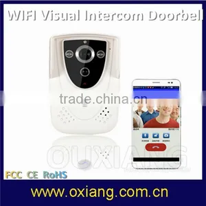 720P PIR Motion Sensor WiFi Visual Intercom Doorbell With IR Night Vision thumbnail-1