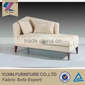 High Grade Copper Nail Chaise Lounge With Wood Legs Quality Choice Most Popular thumbnail-2
