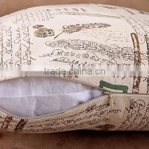 Digital Printing Motivational Pillow Cartoon English Letters Cushion Cover thumbnail-6