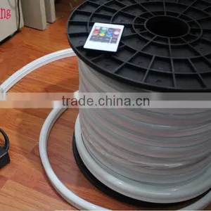 Shenzhen Led Lighting11*18mm Full Color Changing RGB Led Neon Tube 220v UV Resistance thumbnail-4